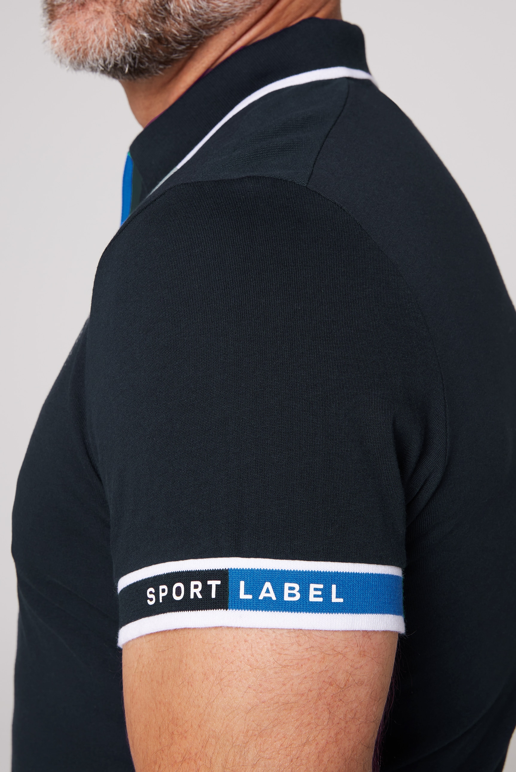 CAMP DAVID Poloshirt , mit kontrastreichen Details