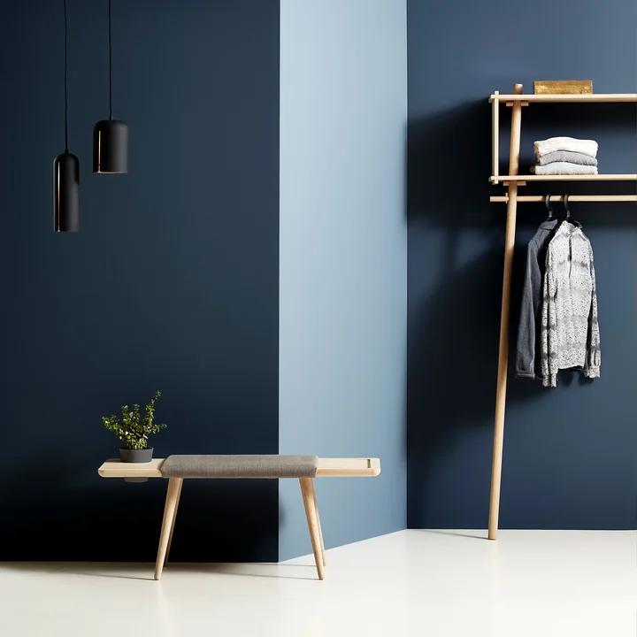Woud - Illusion Hanger (3er-Set), schwarz