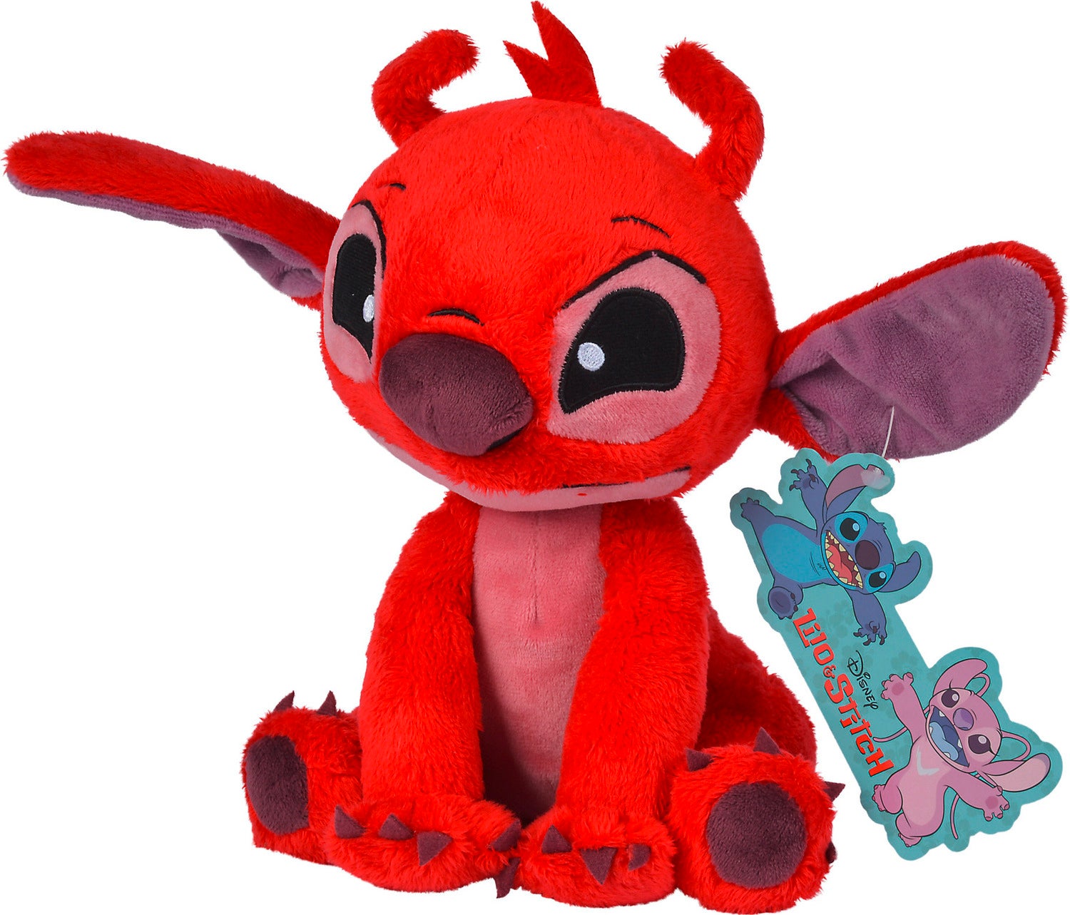 Disney knuffel Stitch Leroy rood 30 x 16 x 25 cm