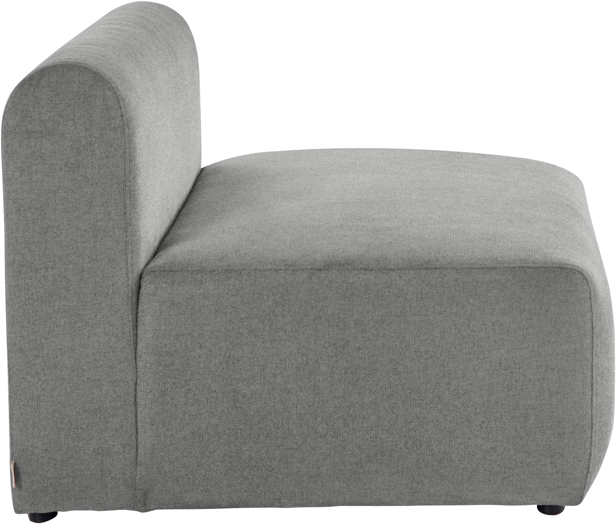 LeGer Home by Lena Gercke Sessel »LYZA Sofa-Mittelelement, Masse B/T/H: 76/96/74 cm« als Modul oder separat verwendbar, für individuelle Zusammenstellung