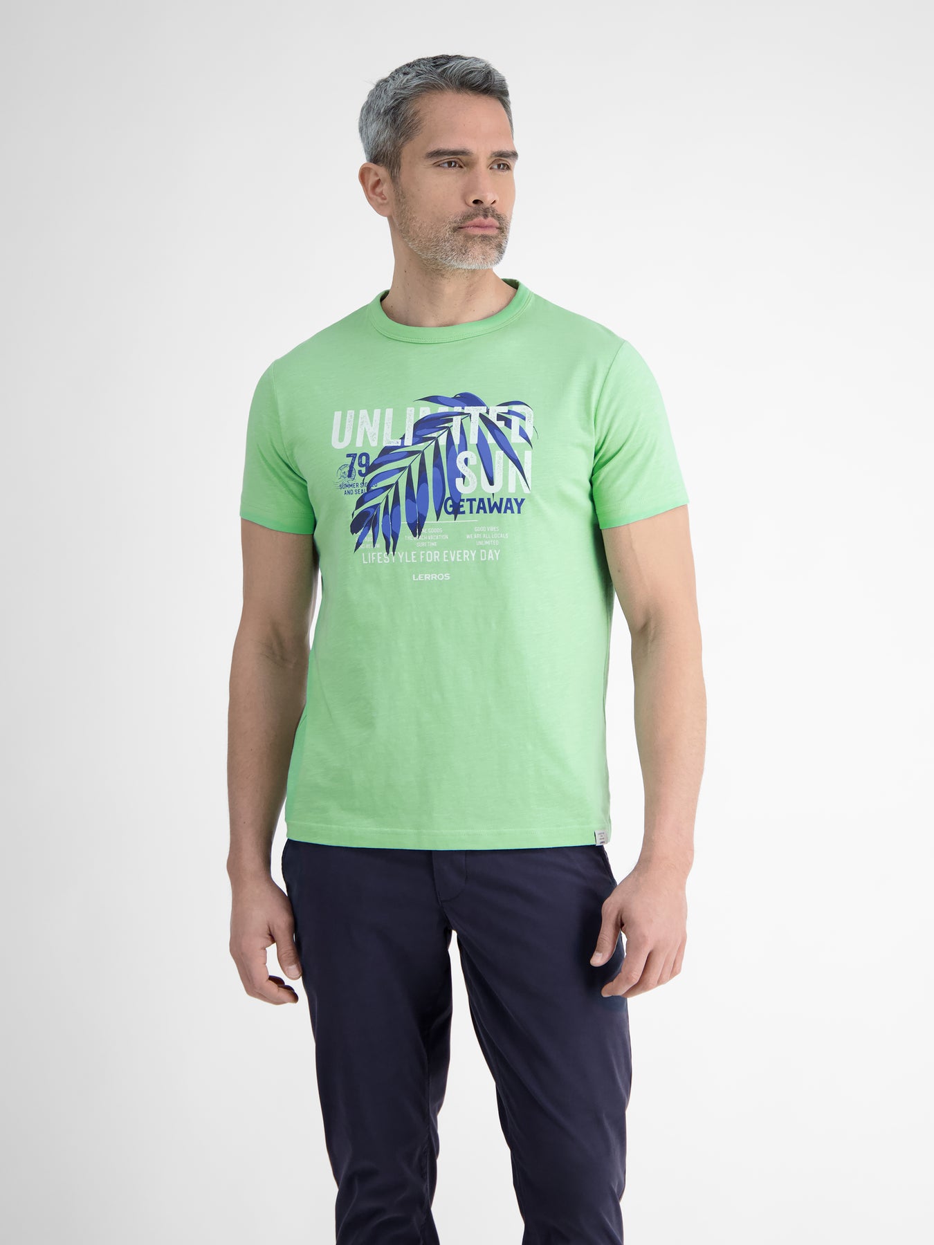 Herren T-Shirt mit Brustprint