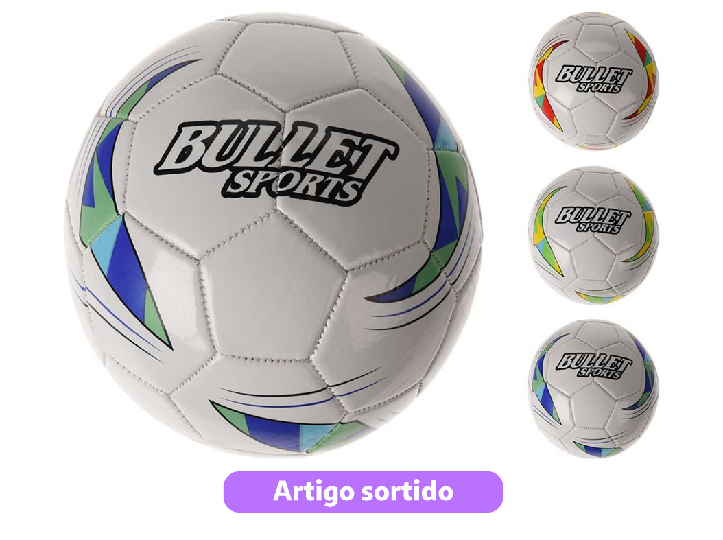 BOLA DE FUTEBOL TAMANHO 2 Ø15CM CORES SORTIDAS