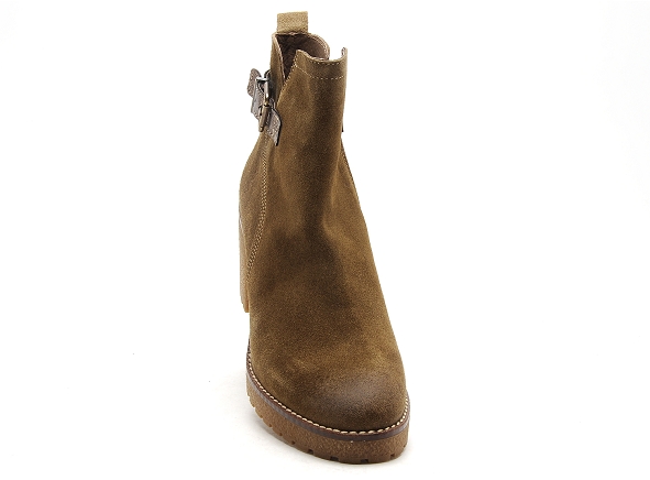 Minka boots bottine talons femme rayan marron
