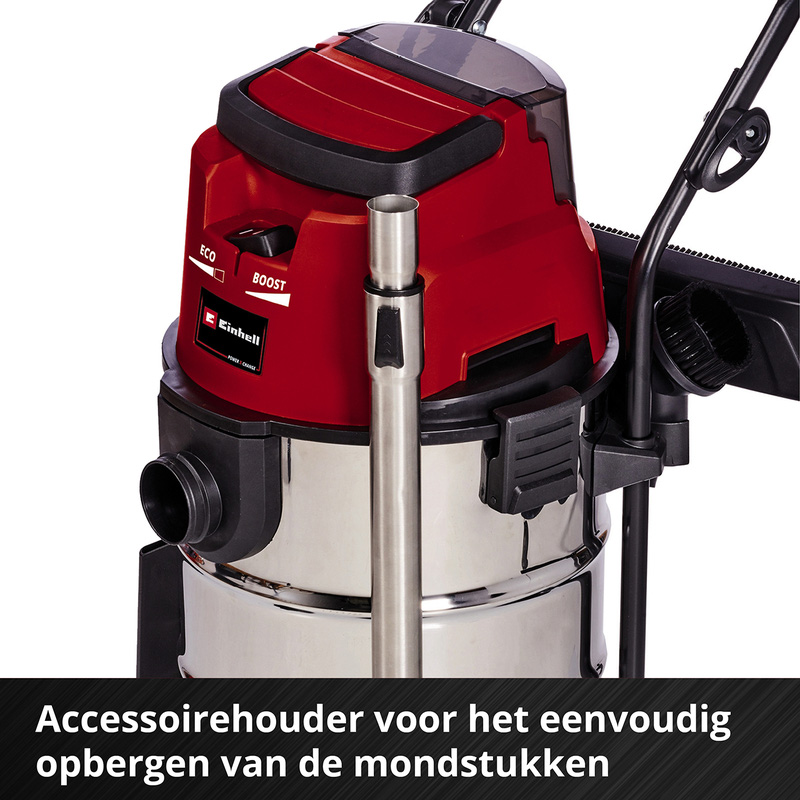 Einhell TE-VC accu nat-/droogzuiger (body) 2x 18V Li-ion 30L