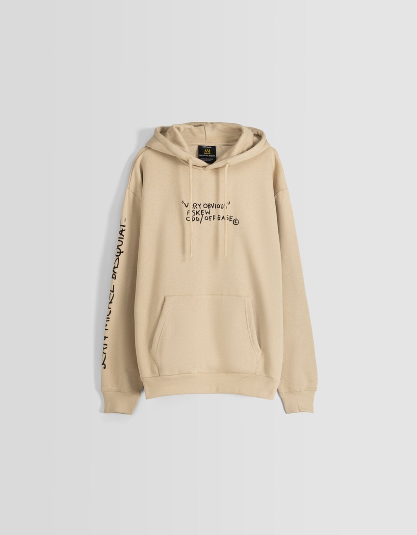 Moletom com estampa de Jean-Michel Basquiat