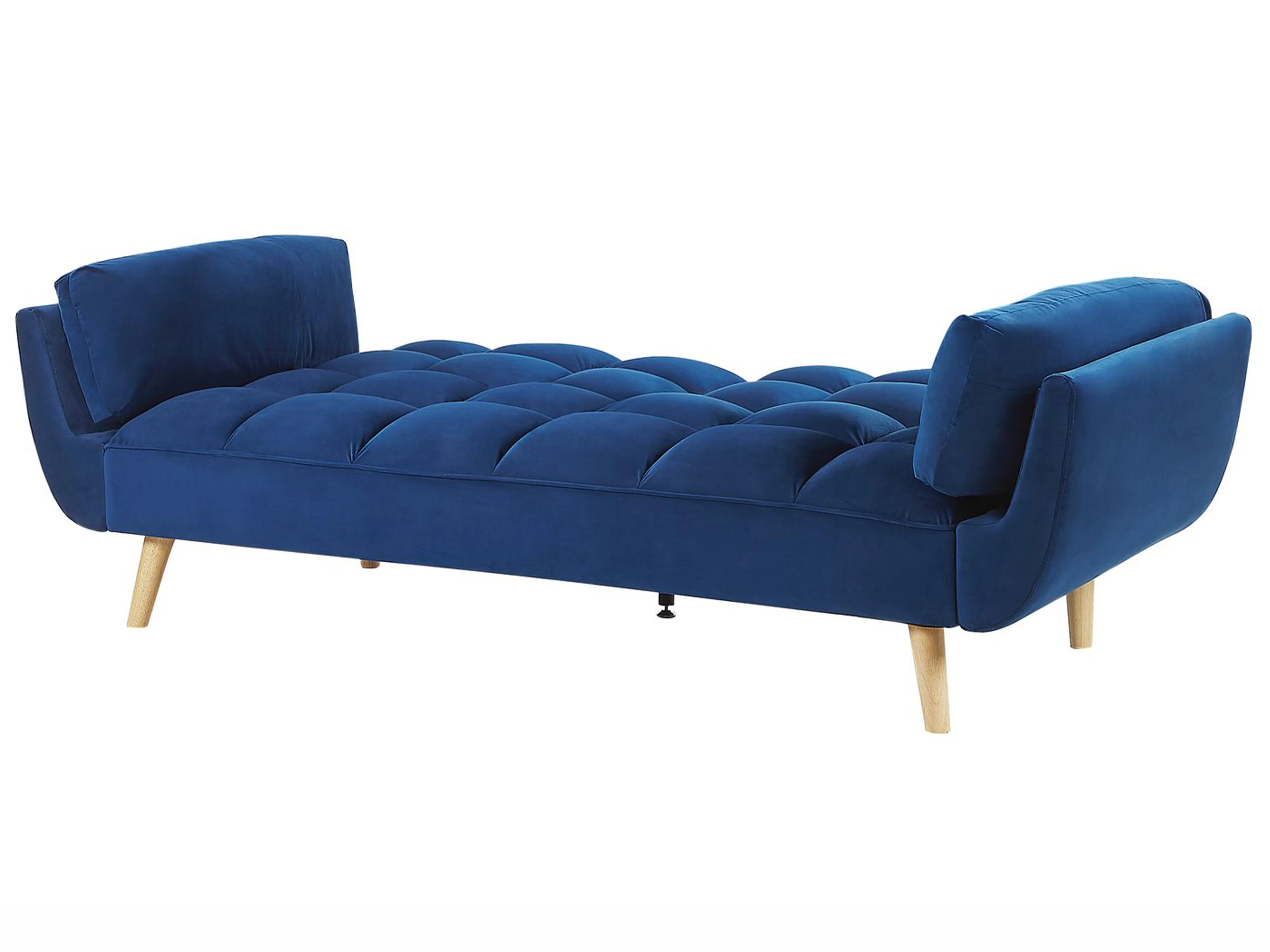 Slaapbank 3-zits ASBY Fluweel Marineblauw
