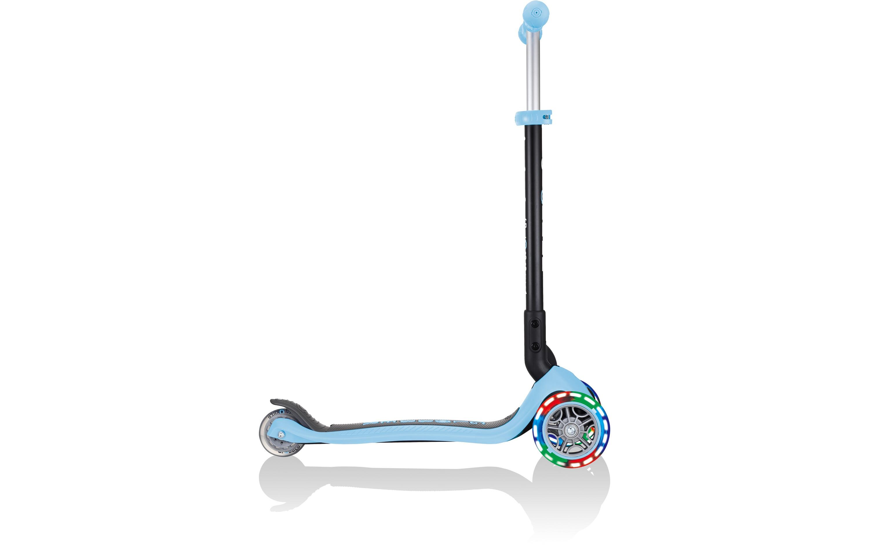 Scooter GO UP Foldable Plus Lights, Pastel Blau<br>Scooter