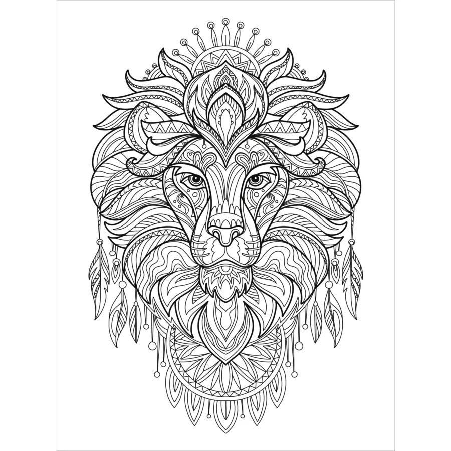 arsEdition Mein Mandala-Tier-Malbuch - Magische Zaubertiere