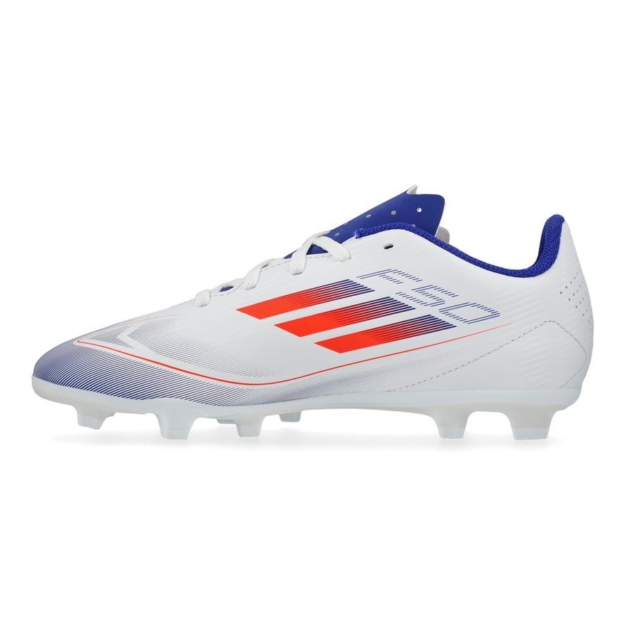 adidas F50 Club FxG Advancement - Blanc/Rouge/Bleu Enfant