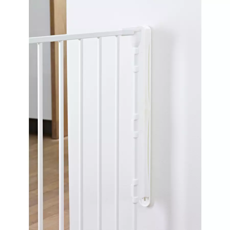 BabyDan Schutzgitter Flex L 90 bis 223 cm, weiß