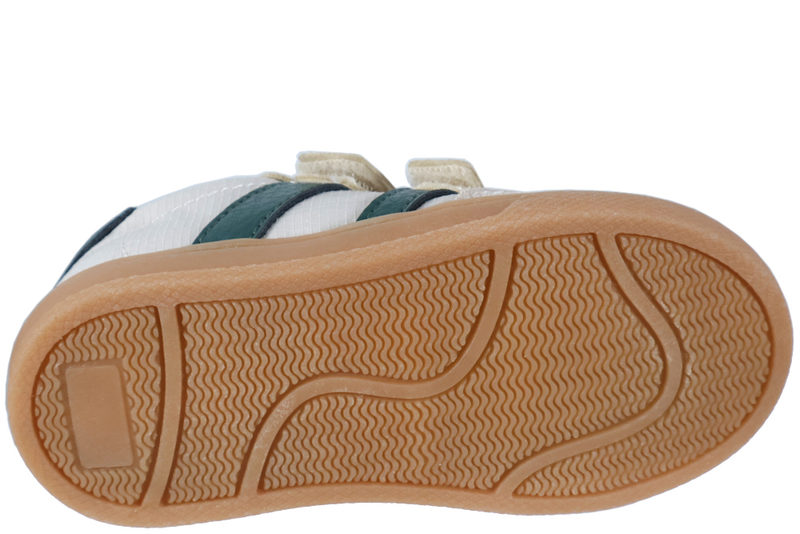 SKILLS SKO I BEIGE TEKSTIL OG PU