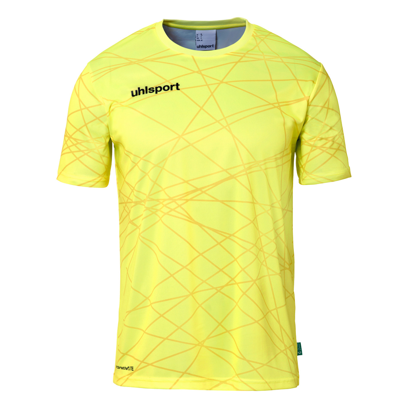 Uhlsport Prediction Keeperstenue Kids Felgeel Zwart