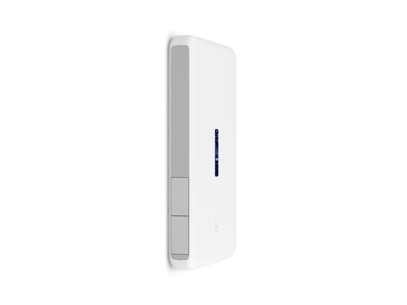 Ubiquiti Dream Wall Wandmontierte Konsole mit einem Sicherheits-Gateway, einem PoE-Switch mit 12 PoE-Ports
