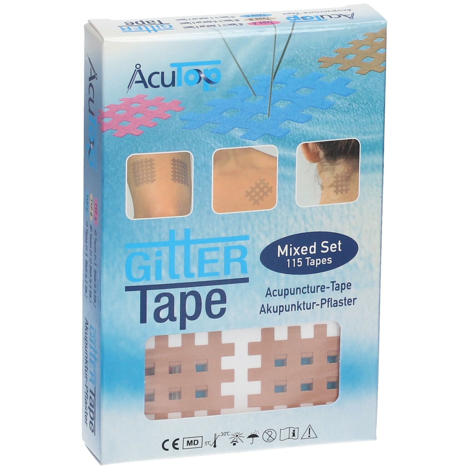 AcuTop® Gitter Tape Akupunkturpflaster