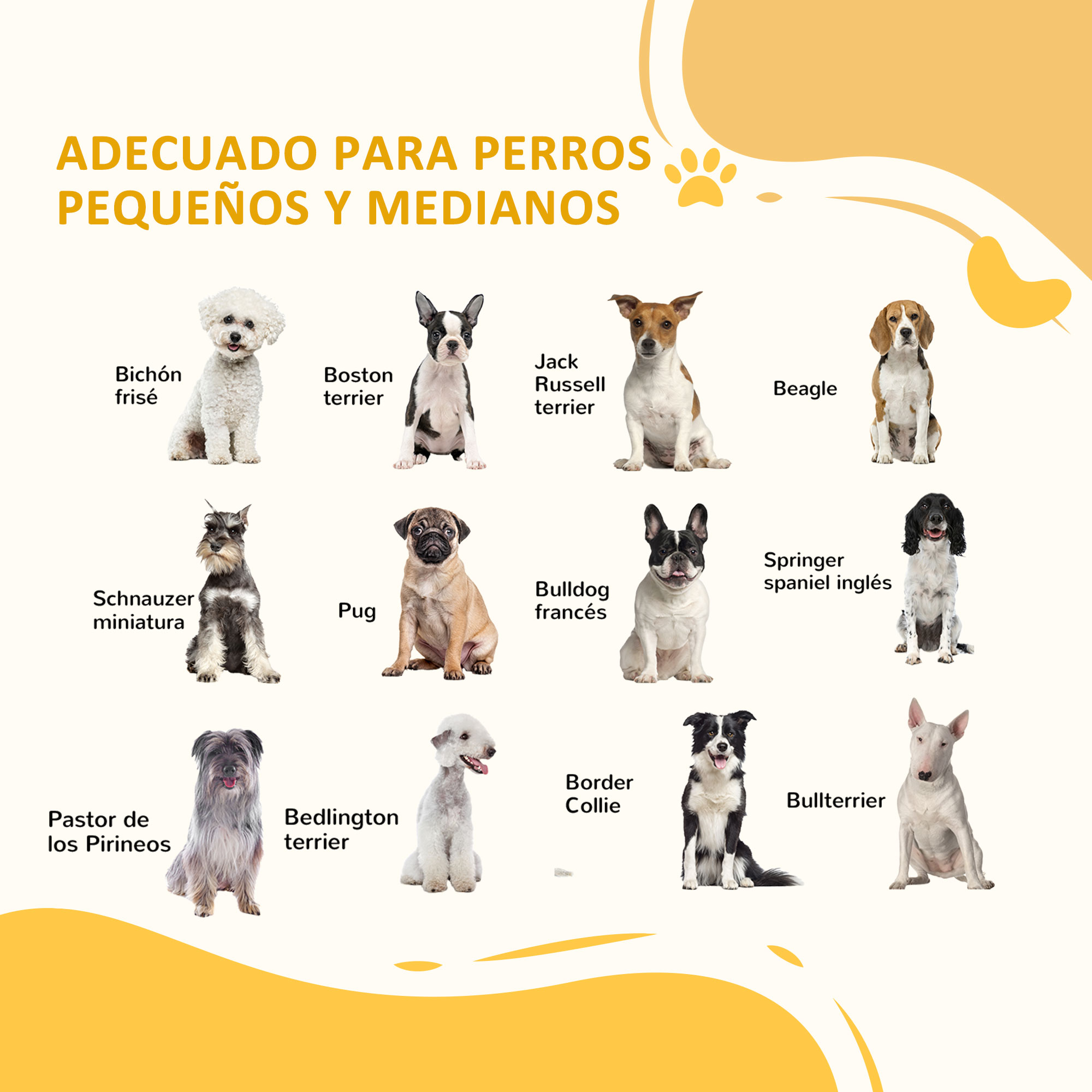 Portão de madeira para cães PawHut, cerca dobrável de 3 painéis com sistema de abertura em duas direções e pés de apoio triangulares para portas, corredores e escadas, 210 x 44 x 70 cm, madeira natural.