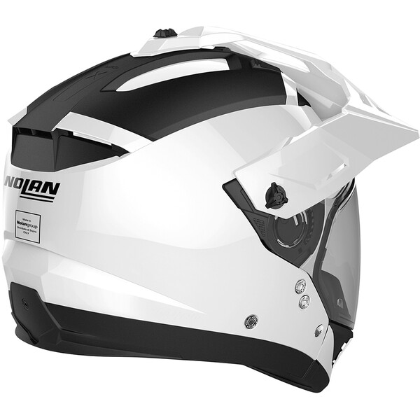 Nolan - Casque N70-2 X Classic N-Com Blanc brillant