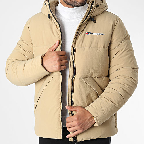 Doudoune Capuche 218083 Beige