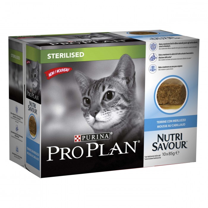 Proplan Nutrisavour Sterilised en mousse