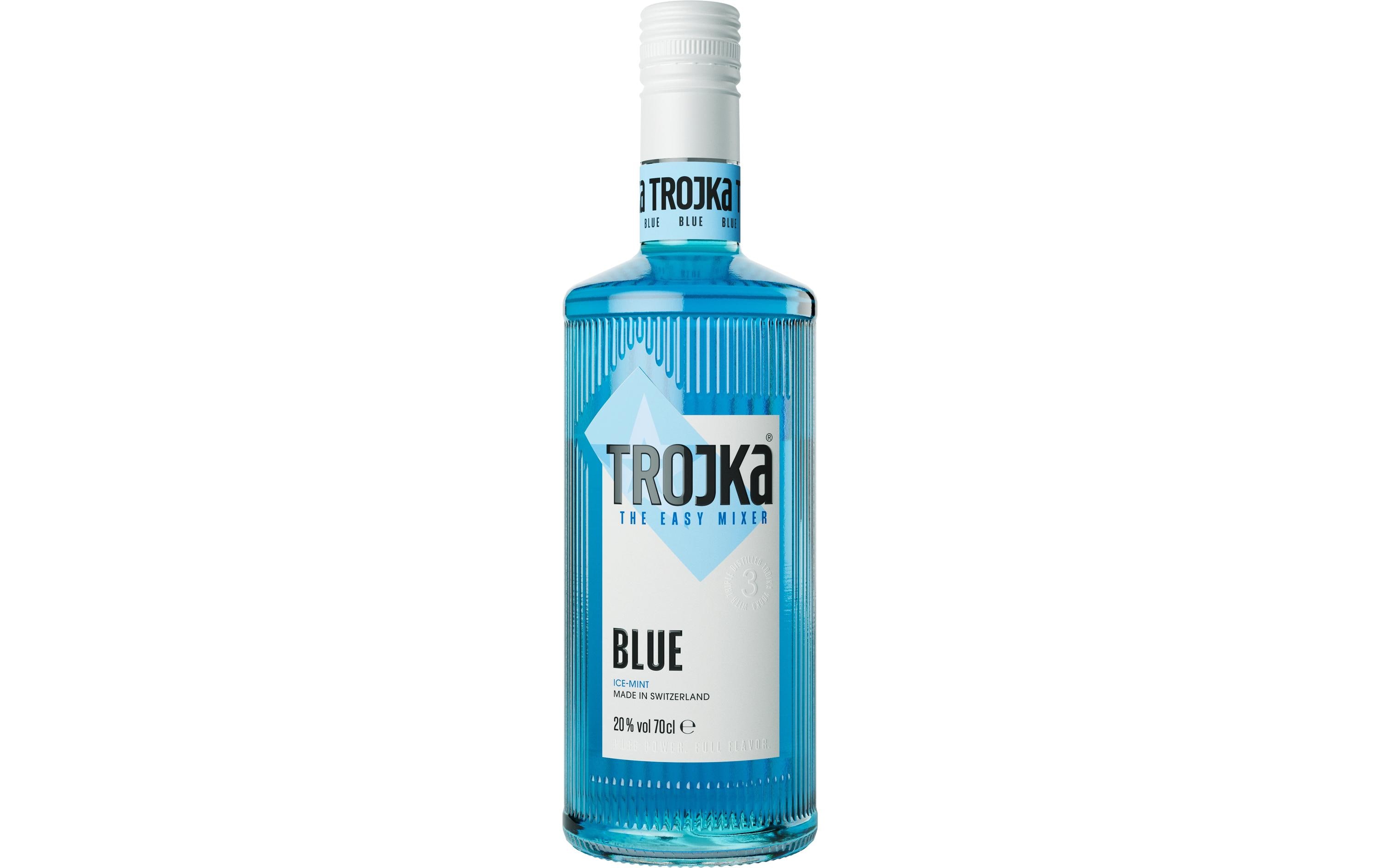 Vodka Blue 0.7 lSpirituosen Spezialität mit Minzgeschmack