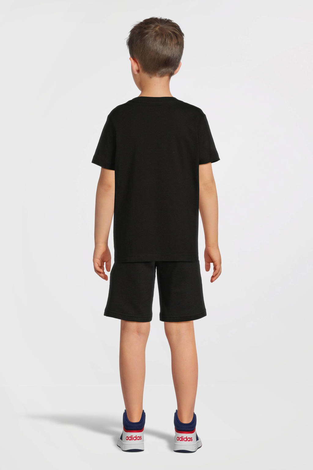 JACK & JONES T-shirt JCOKAPPER met logo zwart