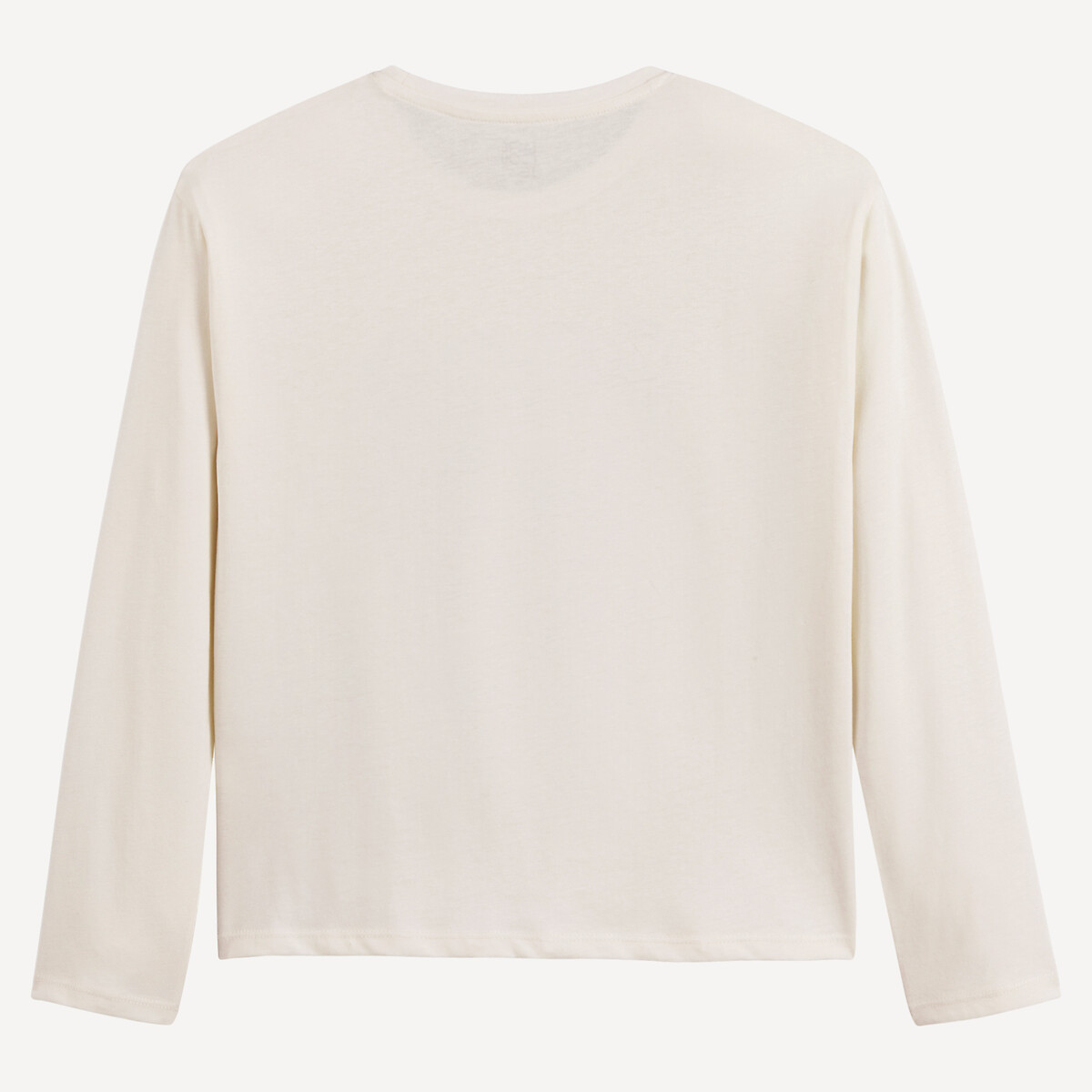 COLEÇÕES LA REDOUTE<br>Camiseta de manga comprida com texto