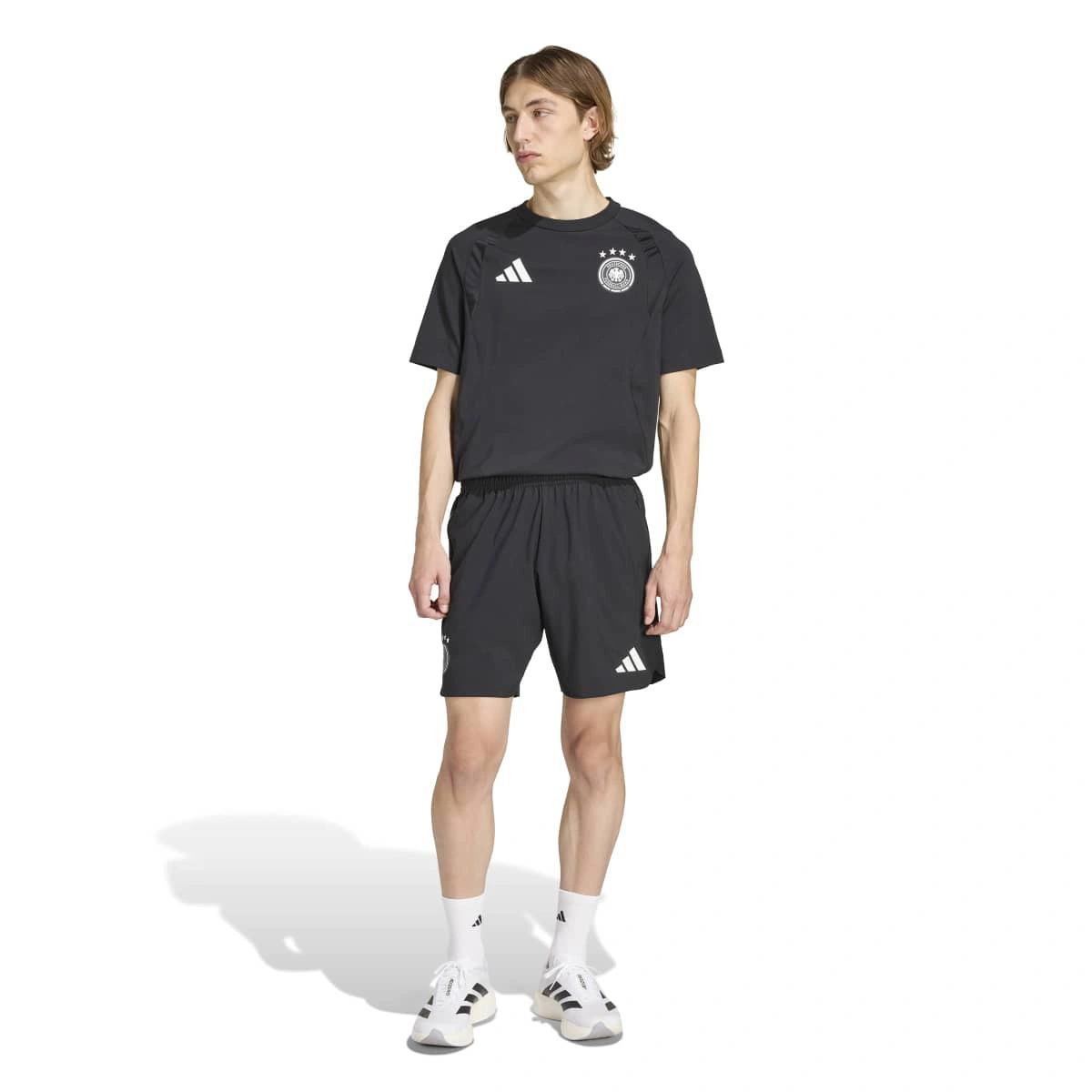 T-Shirt adidas Alemanha DFB Vis-Tech Fanswear Mundial 2026