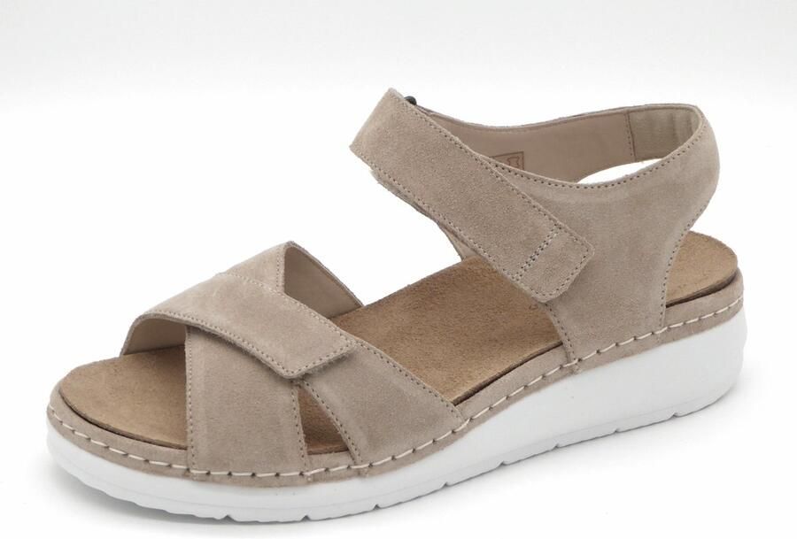 Durea Dames Sandaal 7432-035-2067 Taupe Wijdte H (41)