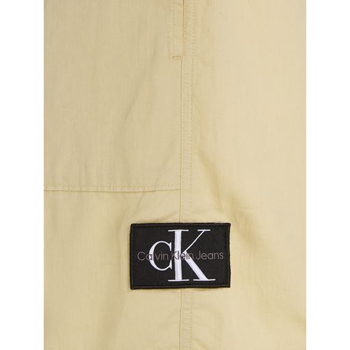 Calvin Klein Jeans Hør Shorts, Green Haze, L