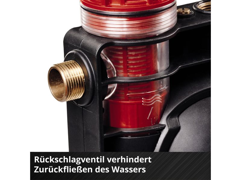 Einhell Akku-Gartenpumpe AQUINNA 36/38 F LED AUTOMATIC Leistungsstarker Helfer für Haus und Garten