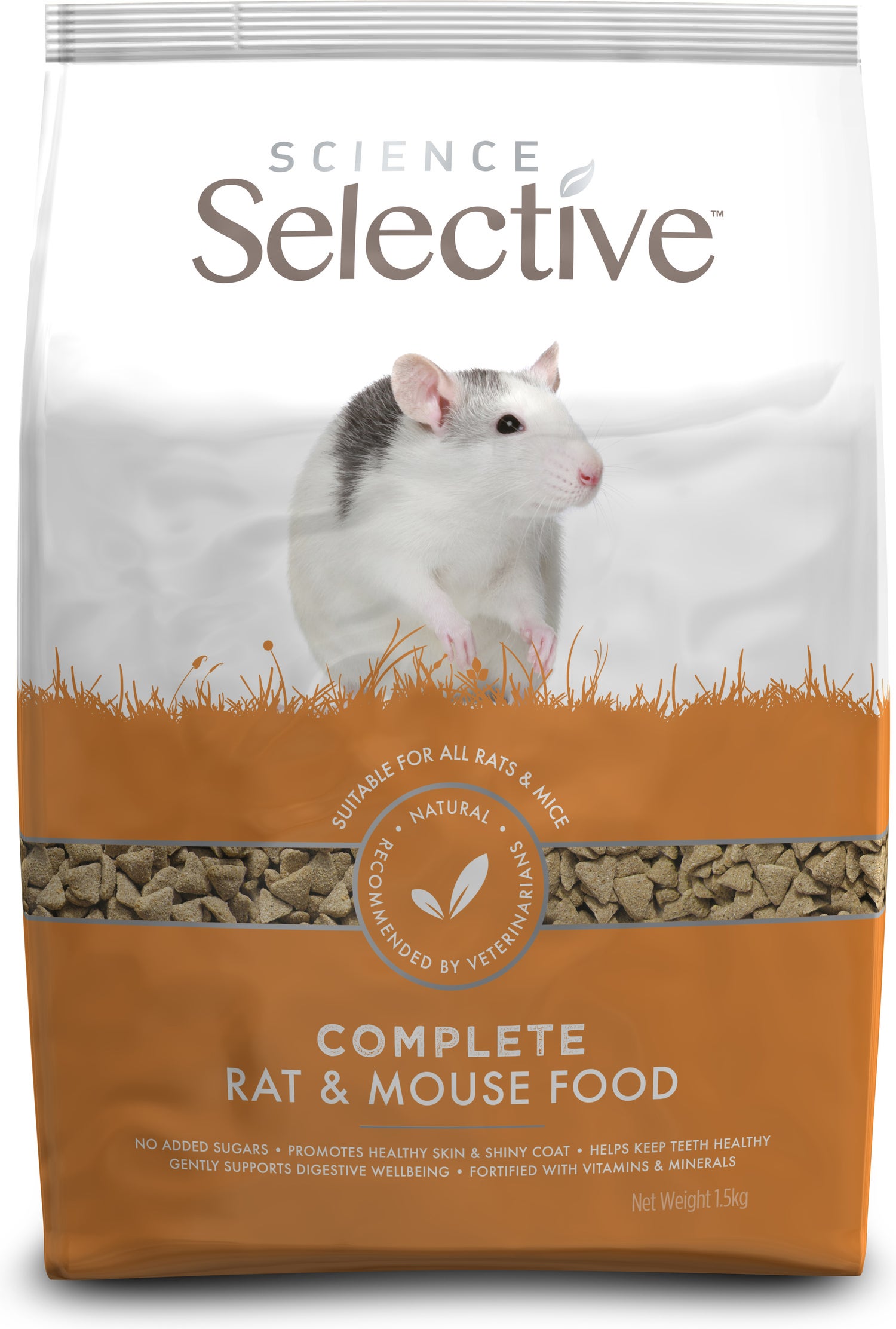 Supreme Science Selective ratten- en muizenvoer 1,5 kg