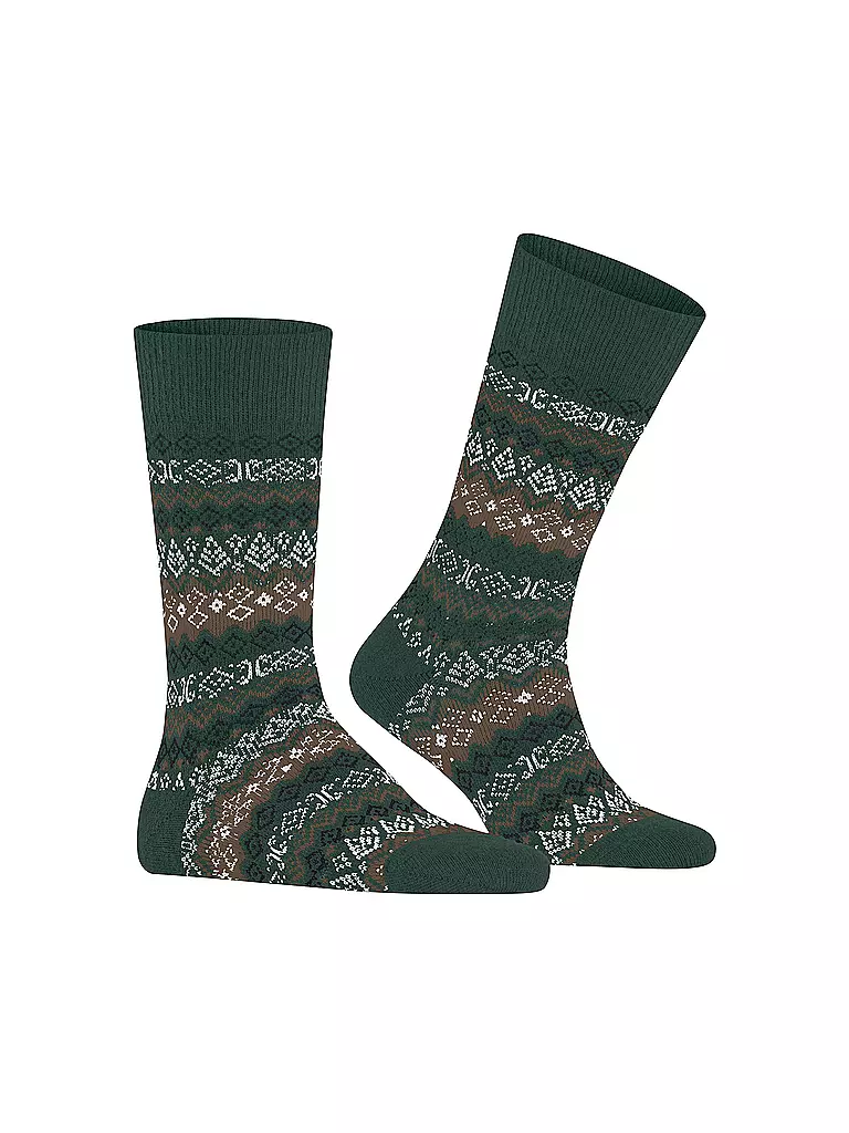 FALKE Herren Socken ASPEN hunter green olive