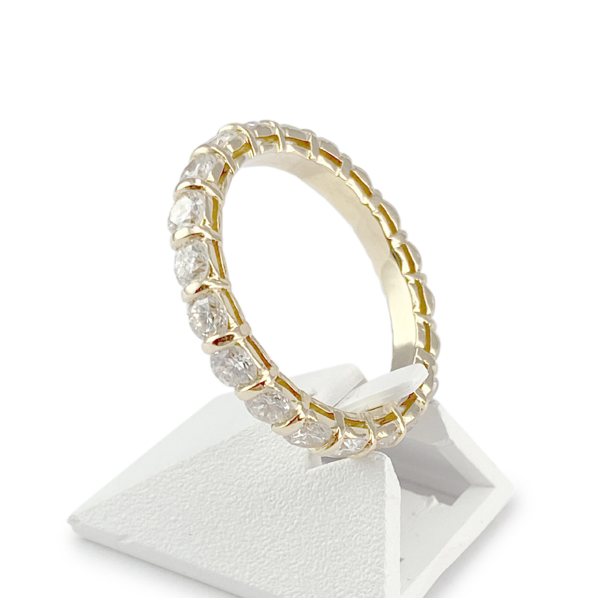 Bague d'occasion or 750 jaune diamants