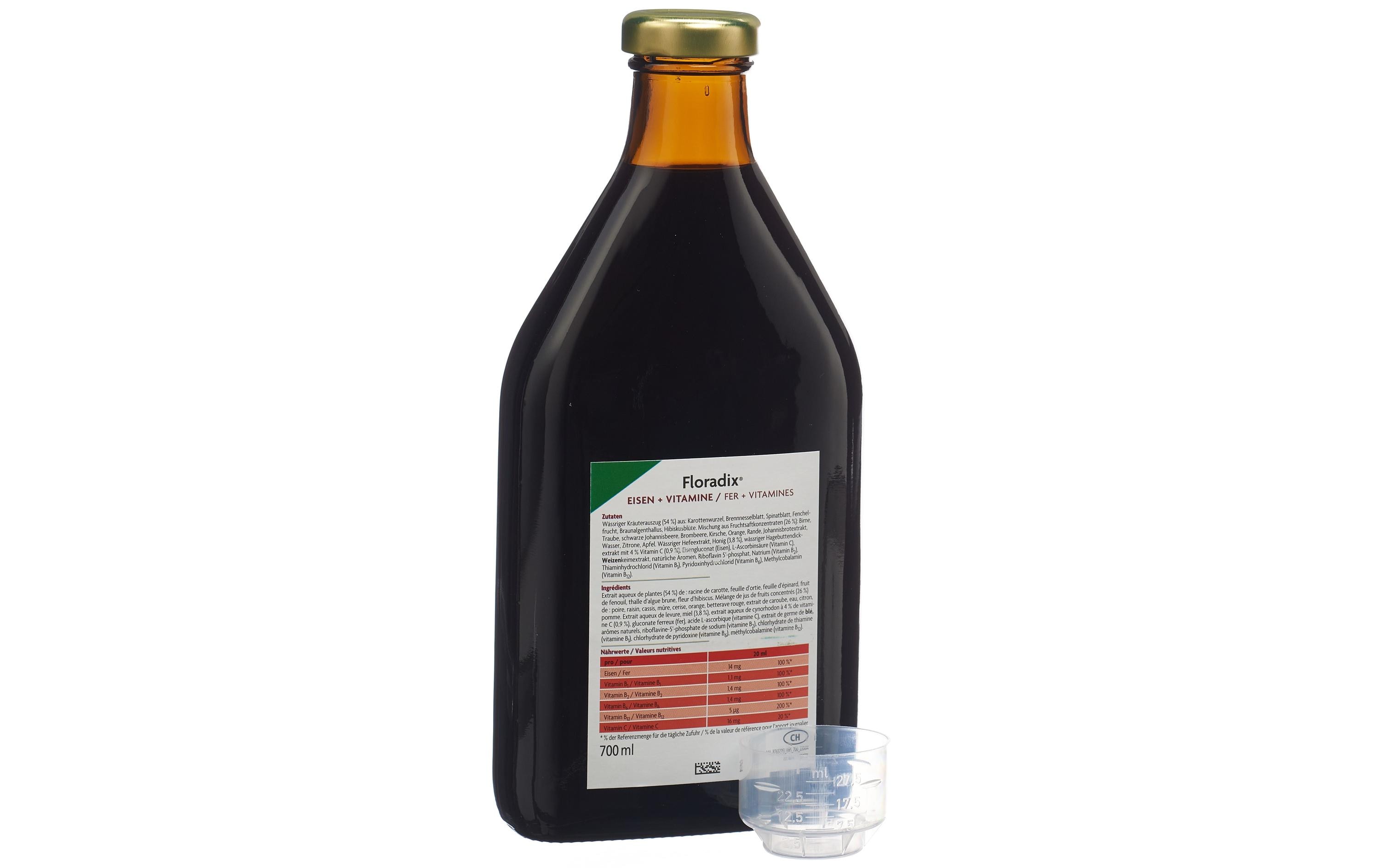 Eisen + Vitamine Profit Pack 700 mlKräuterauszug mit Eisen und Vitaminen