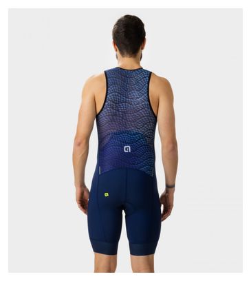 Combinaison Triathlon Sans Manches Ale Dive Bleu