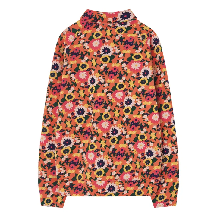 The Animals Observatory Sweat Seahorse Fleurs | Orange