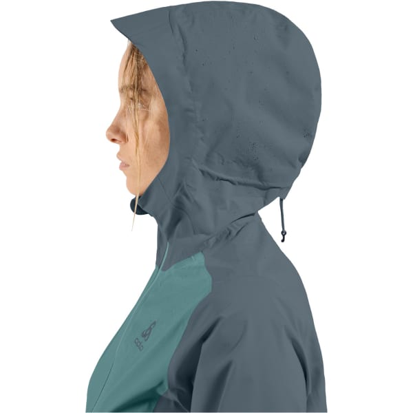 Veste randonnée ODLO W AEGIS 2.5L WATERPROOF JACKET HARDSHELL DARK SLATE/ARCTIC