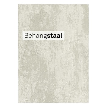 Behangstaal vliesbehang raven warmgrijs (dessin 106986)