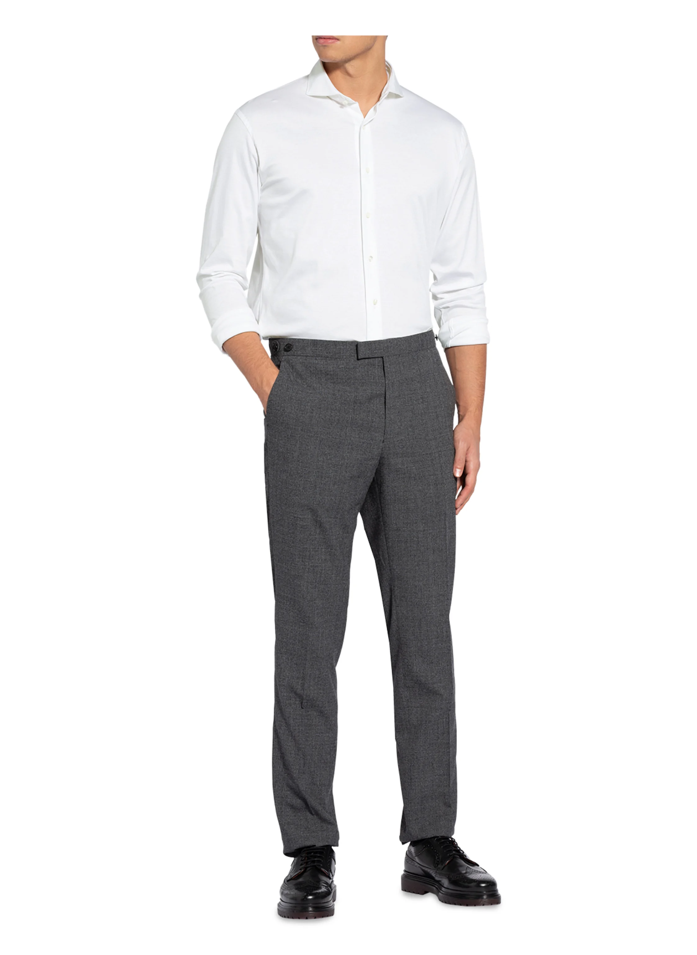 van Laack Jerseyhemd Slim Fit