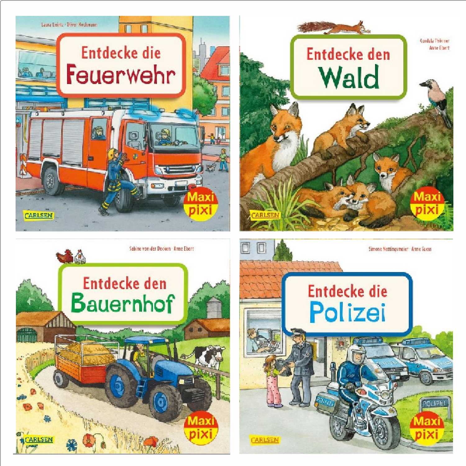 Maxi-Minibuch Pixi Entdecker 2, versch. Titel