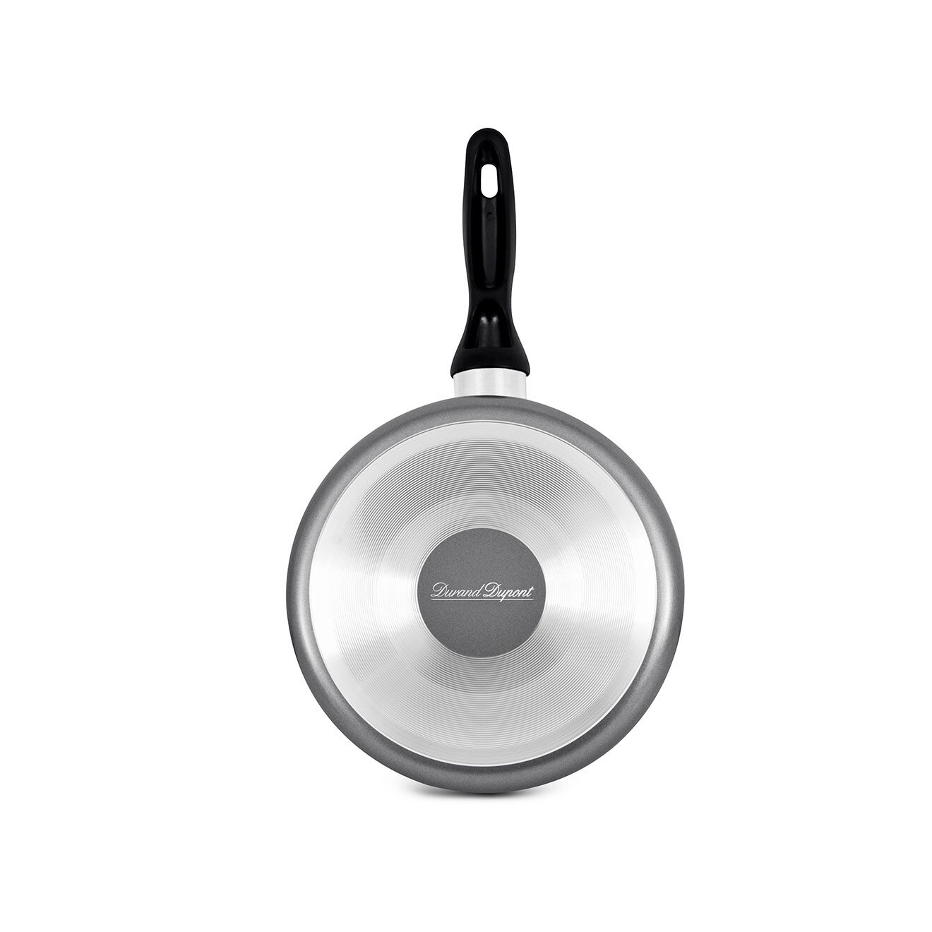 Durand Dupont Casserole aluminium effet pierre ella cas18 tfsi grise - D.18 cm