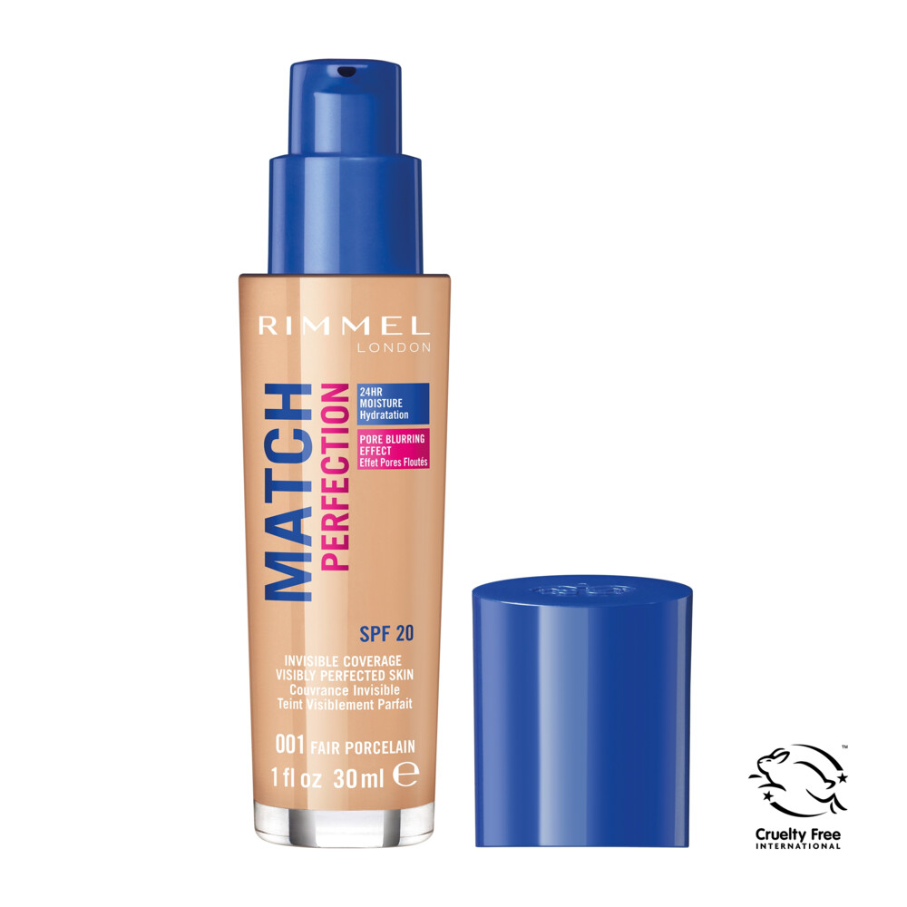 Rimmel Match Perfection Foundation Fair Porcelain 130 ml