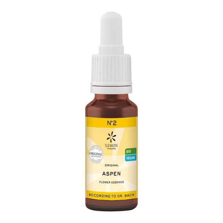 Bachblüte No.2 Aspen Bio, 20 ml