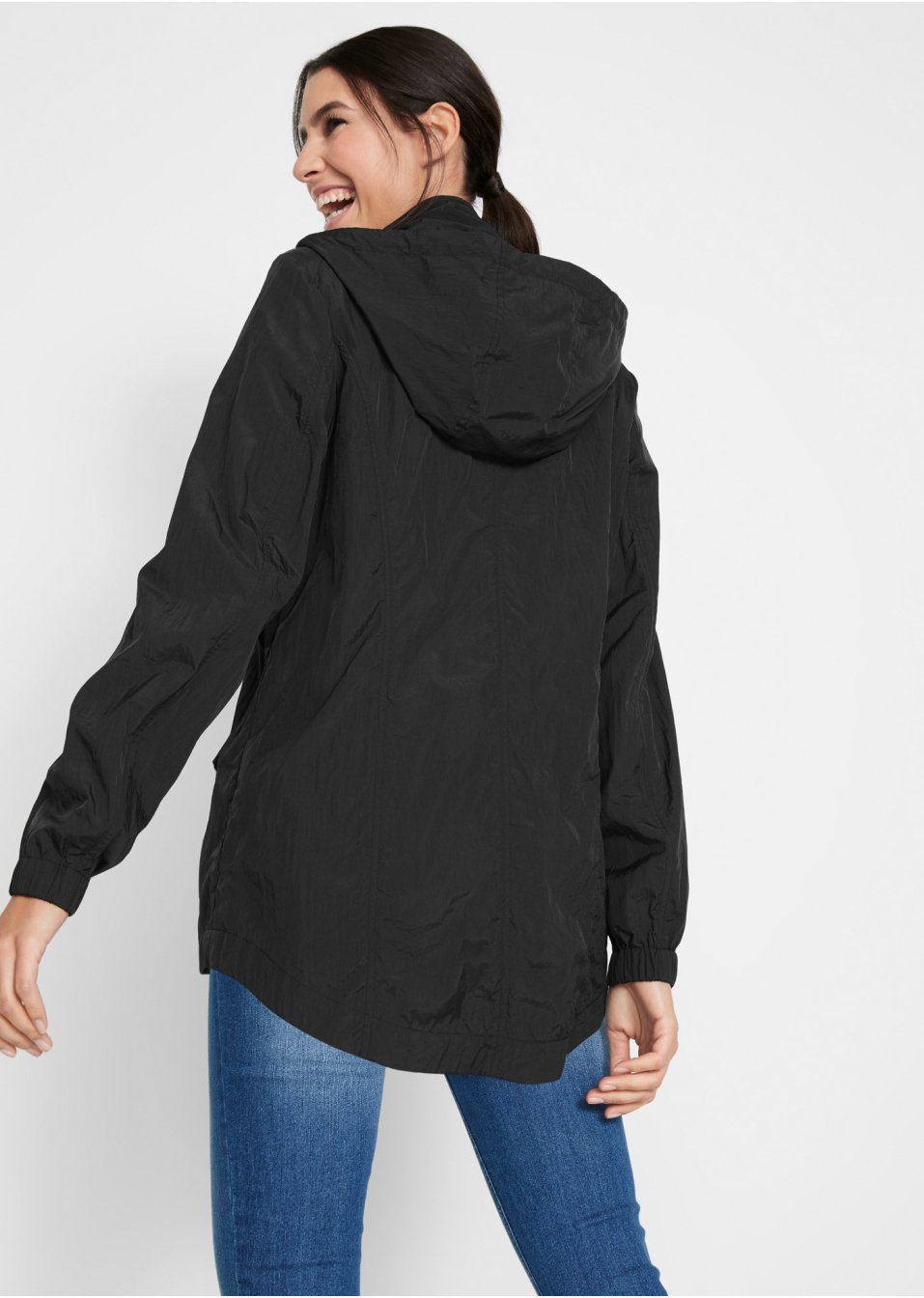 Parka légère à capuche