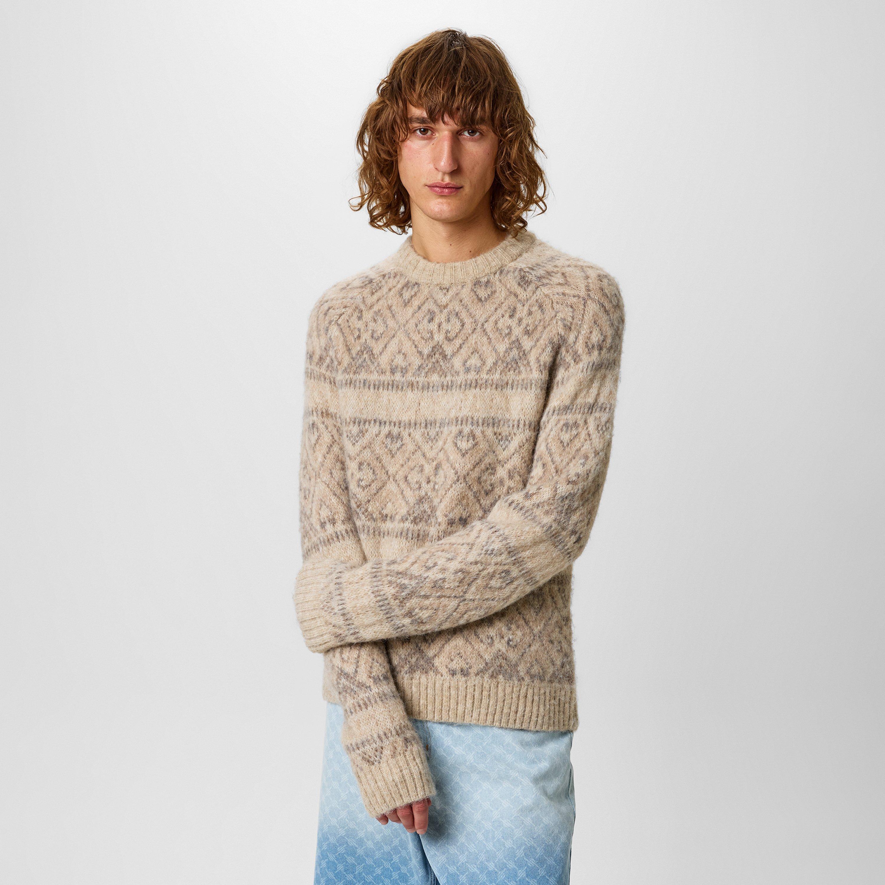 Jack Wills JW Tonal Jacquard Crew Sweater