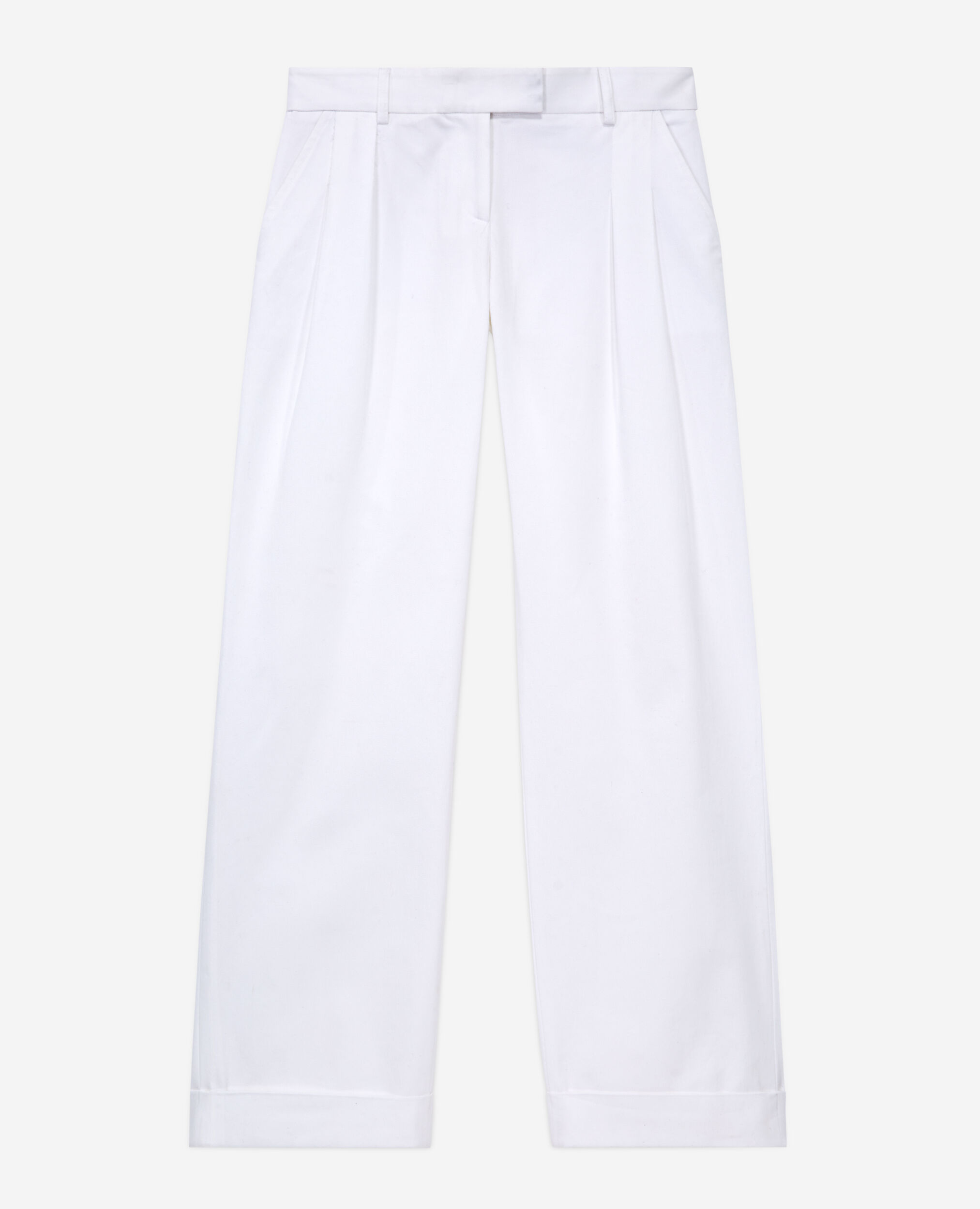Pantalon large blanc