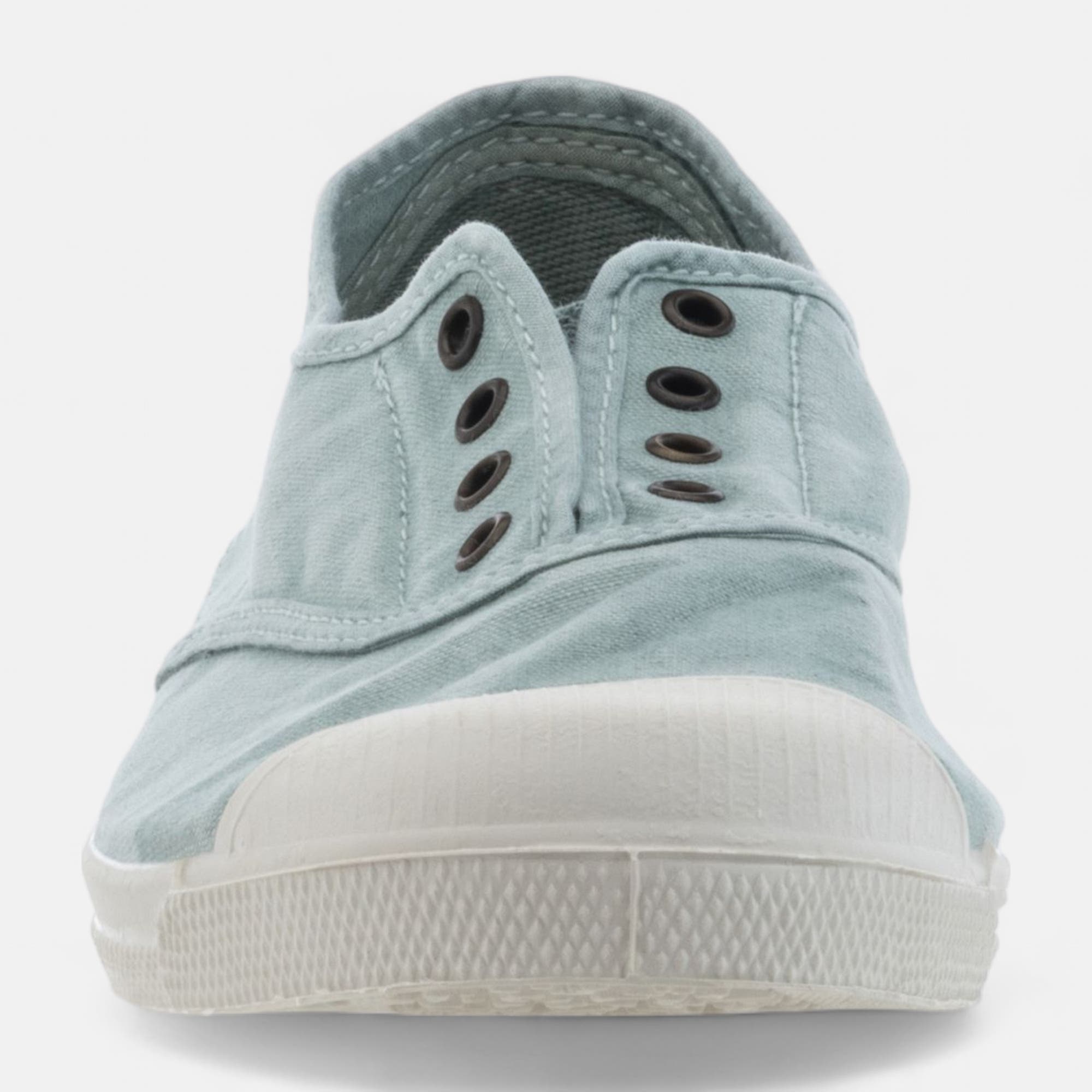 Baskets en toile Femme vert