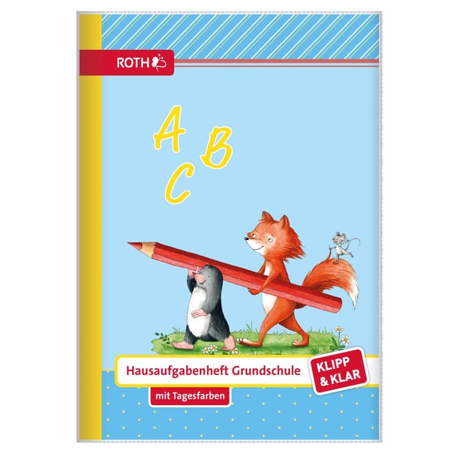 Hausaufgabenheft - Klipp & Klar - Flinki & Schlau - DIN A5