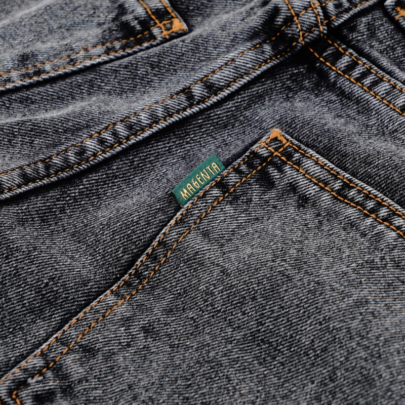 PANTALON OG - DENIM NOIR USÉ