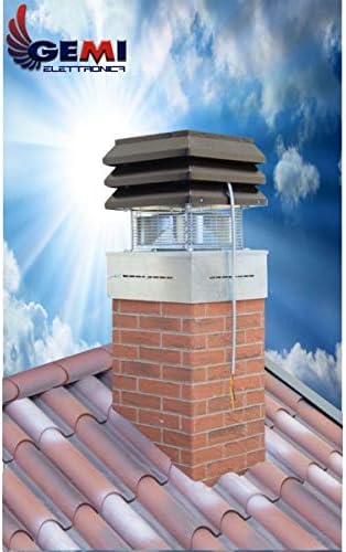 Rauchsauger Schornstein Ventilator STAHL Abzugsventilator Abgasventilatoren Schornsteinaufsatz Zugverstärker Kaminventilator Kamine Thermokamine Holzöfen Backöfen Rotisserien Pizzerias Restaurant