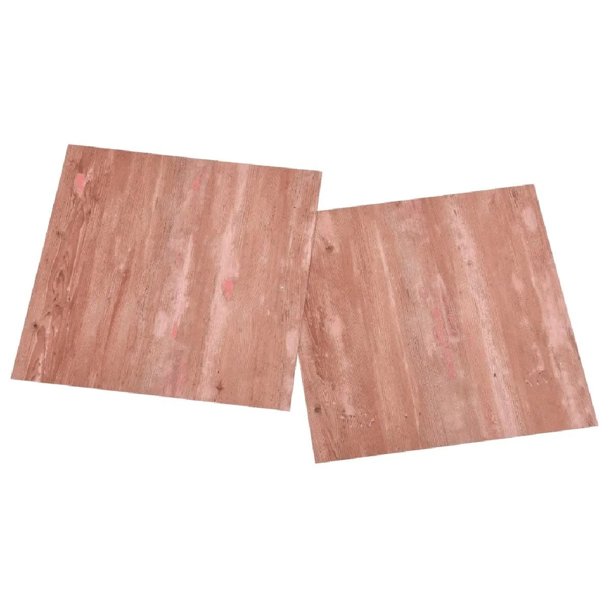 vidaXL Dalles de plancher autoadhésives - Rouge